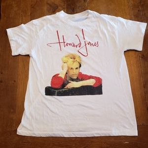 1985 Howard Jones vintage concert tour tee Listed On BUYSELL CLothing App